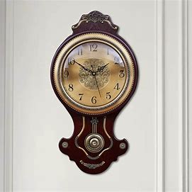 欧式时钟挂钟客厅静音挂表家用大气石英钟中式中国风时尚挂墙钟表